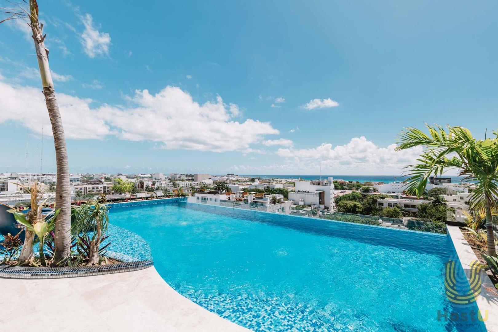 Apartamento Luxury Dep Whit Pool Playa del Carmen Exterior foto
