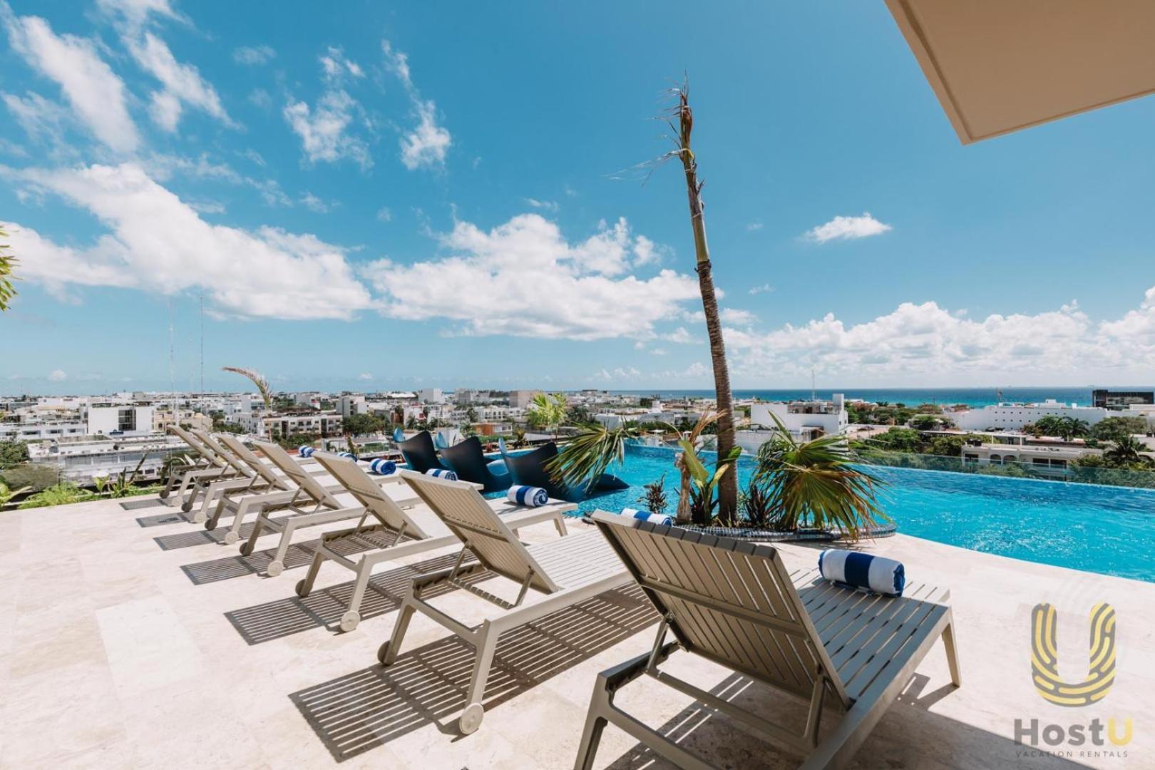 Apartamento Luxury Dep Whit Pool Playa del Carmen Exterior foto